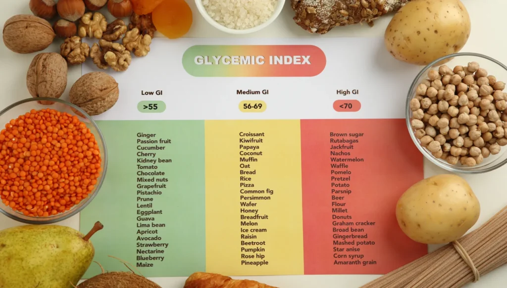 Alimentos com Baixo Índice Glicêmico