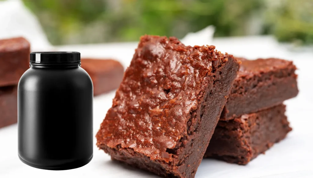 Brownie Gelado Low Carb com Whey Protein