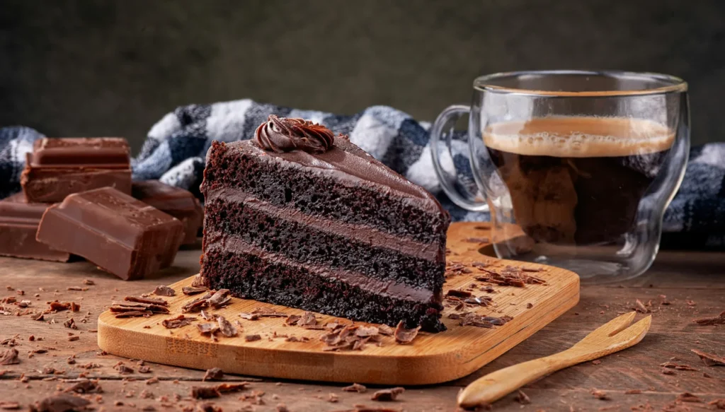 Bolo de Café com Cacau e Canela