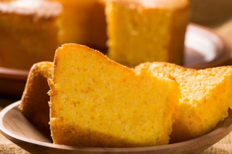 Bolo de Fubá Cremoso