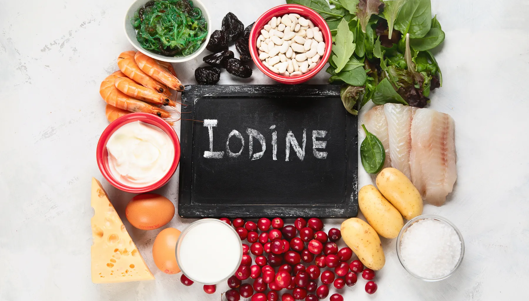 Alimentos Ricos em Iodo