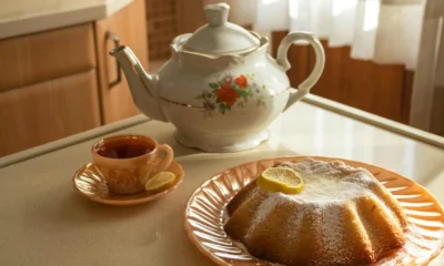 Bolo de Iogurte e Limão